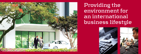 Providing the environment for an international business lifestyle