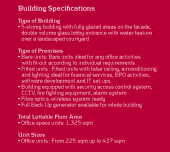 Building Specifications